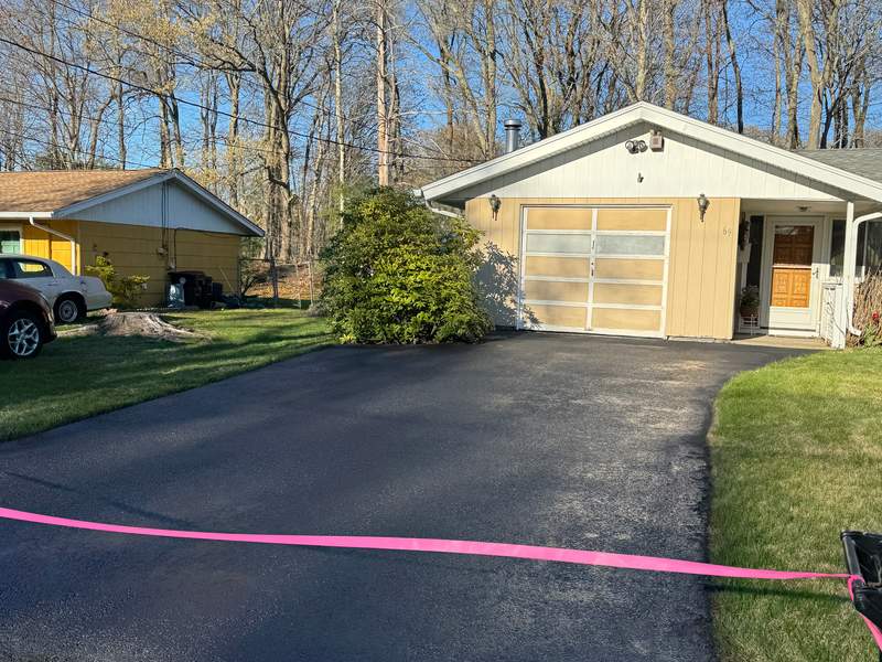 Asphalt Sealcoating project by Boston Alliance Sealcoating in Massachusetts