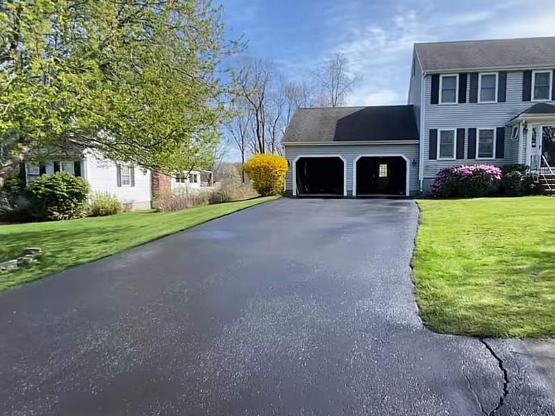 Asphalt Sealcoating project by Boston Alliance Sealcoating in Massachusetts
