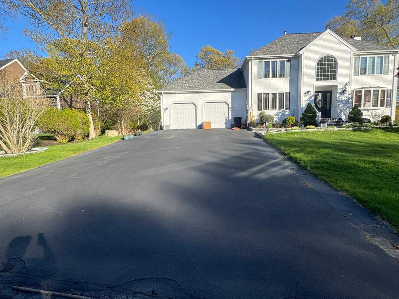 Asphalt Sealcoating project by Boston Alliance Sealcoating in Massachusetts
