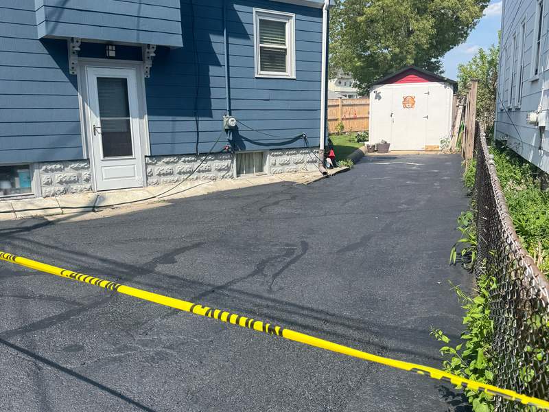 Asphalt Sealcoating project by Boston Alliance Sealcoating in Massachusetts